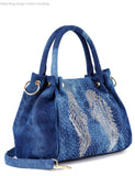 Sparkling Wing Design Fashion Handbag