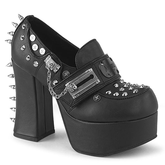 Demonia Requiem Platform Spiked Heels Charade-32