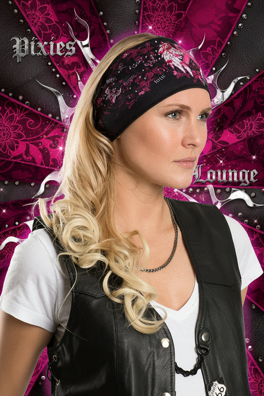 Love Hope Cure Pink Ribbon EZ Band by Hair Glove