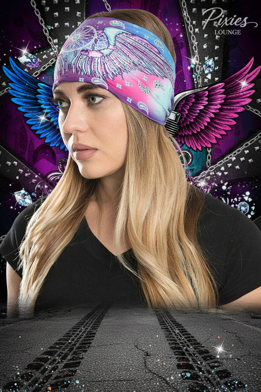 Rainbow Dreamcatcher EZ Band by Hair Glove