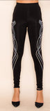 Vocal Sparkle Swirl Slayers High-Waist Leggings
