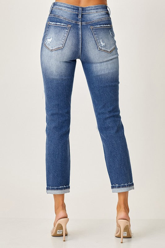 Risen Sparkle Sequin Crush Jeans