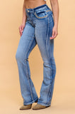 Rodeo Blessed Sparkle Flare Jeans