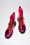 Stompin’ Pink Combat Boots