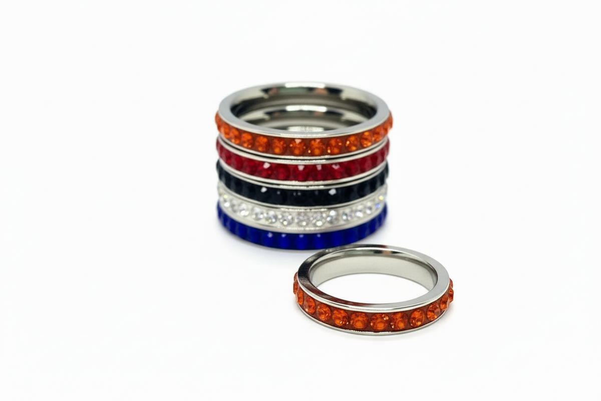 SK2310 Ladies Stackable Sparkle Ring