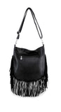 Jolly Roger Fringe Skull Handbag