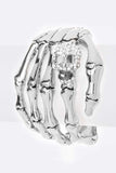 Skull Sparkle Cuff Bangle