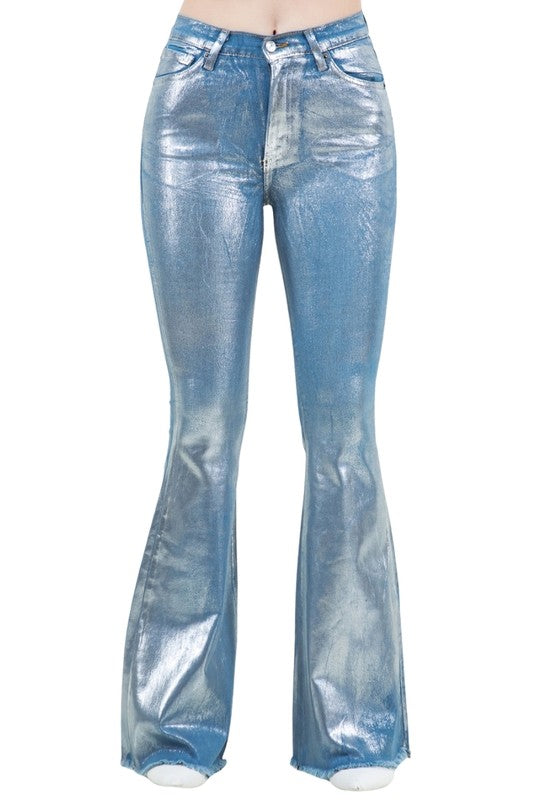 Electric Storm Metallic Jeans