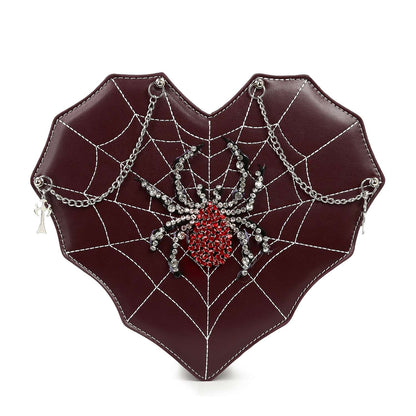 Dark Glam Widow Spider Gothic Bag