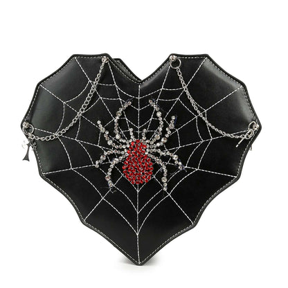 Dark Glam Widow Spider Gothic Bag