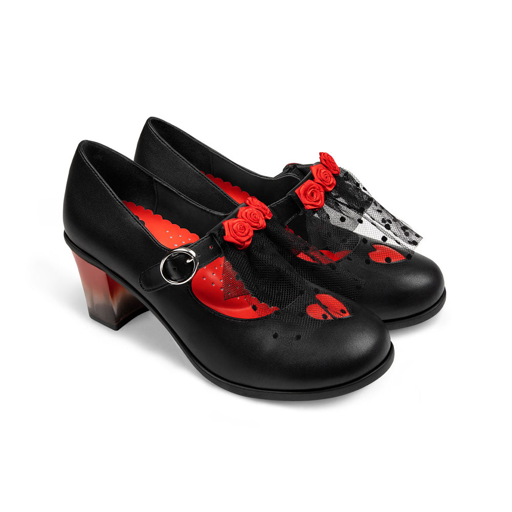 Melancholy Women's Mary Jane Mid Heels
