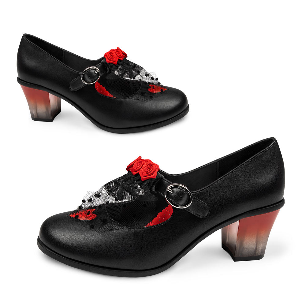 Melancholy Women's Mary Jane Mid Heels