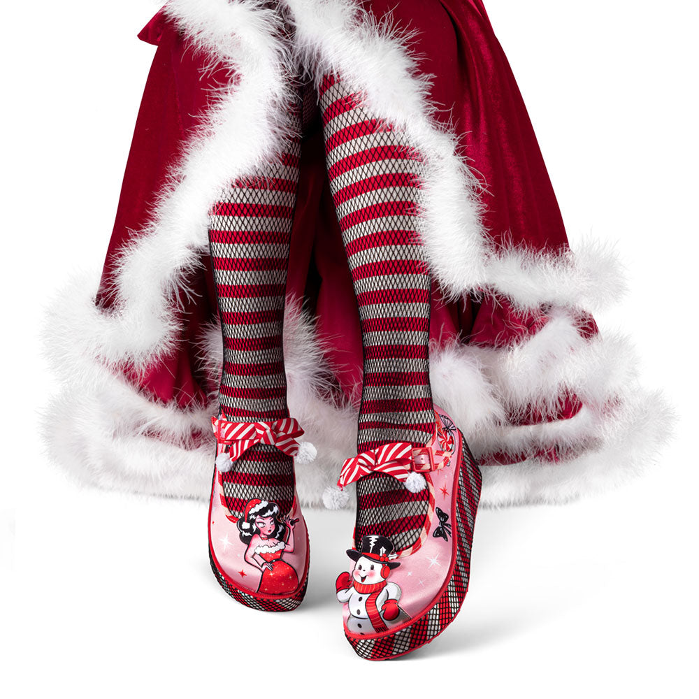 Betty Claus Women's Mary Jane Platforms
