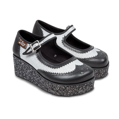 Havana Glitter Women's Mary Jane Platforms