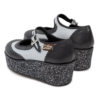 Havana Glitter Women's Mary Jane Platforms