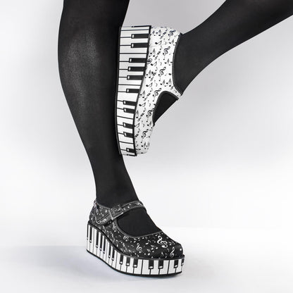 Thank You Music Women's Mary Jane Platforms