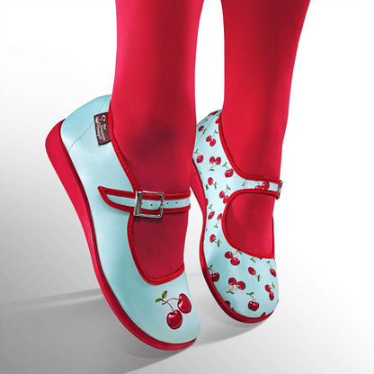 Cherry Women's Mary Jane Flat