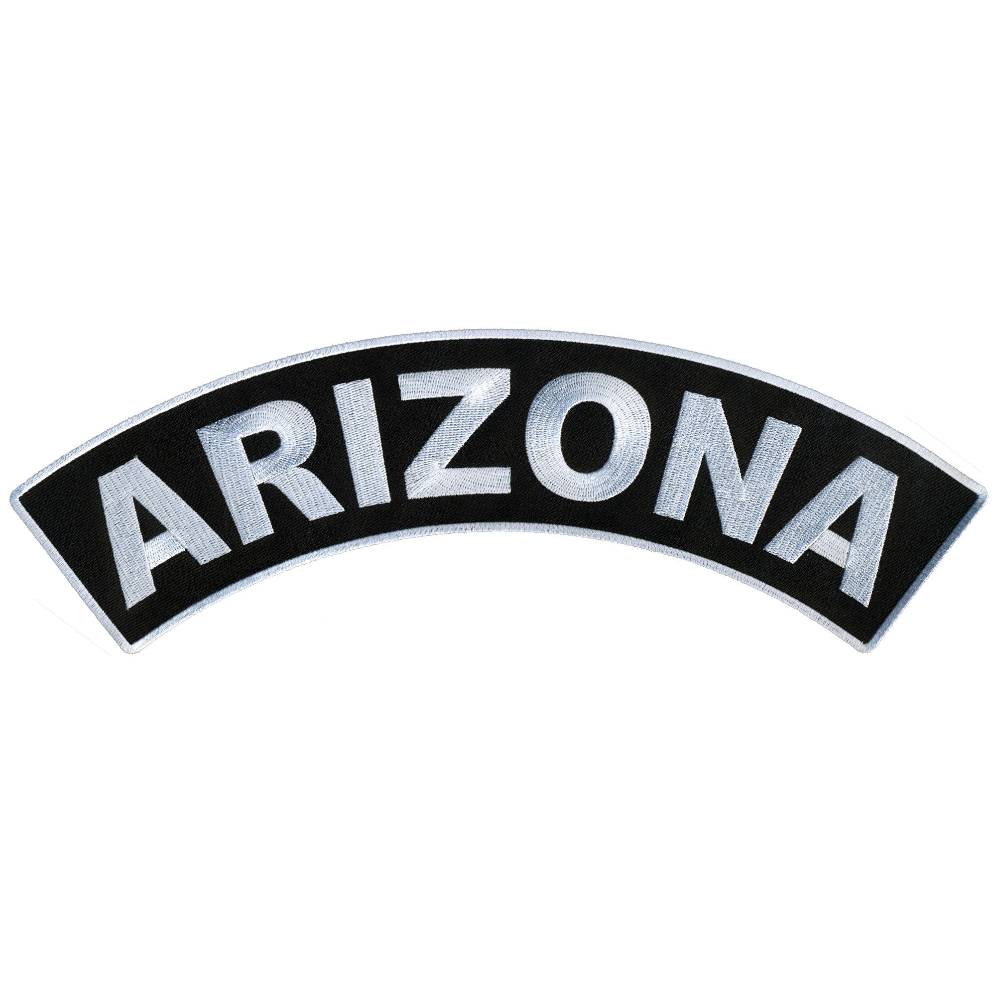 Hot Leathers Arizona 12” X 3” Top Rocker Patch – Pixies Lounge Online