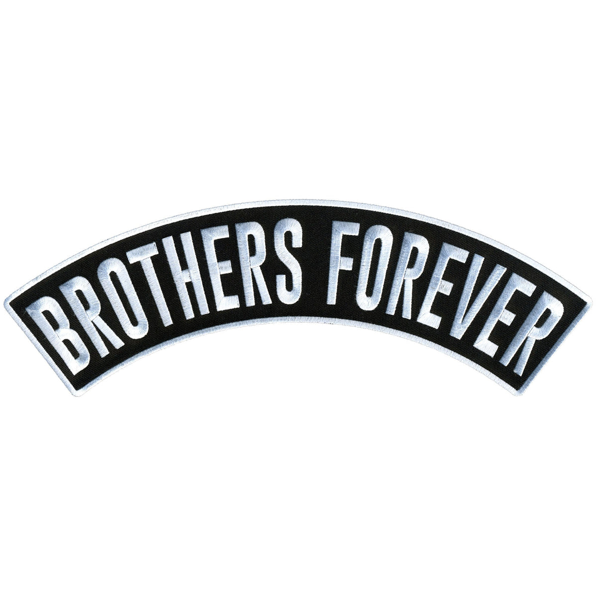 Hot Leathers Brothers Forever 12” X 3” Top Rocker Patch – Pixies Lounge ...