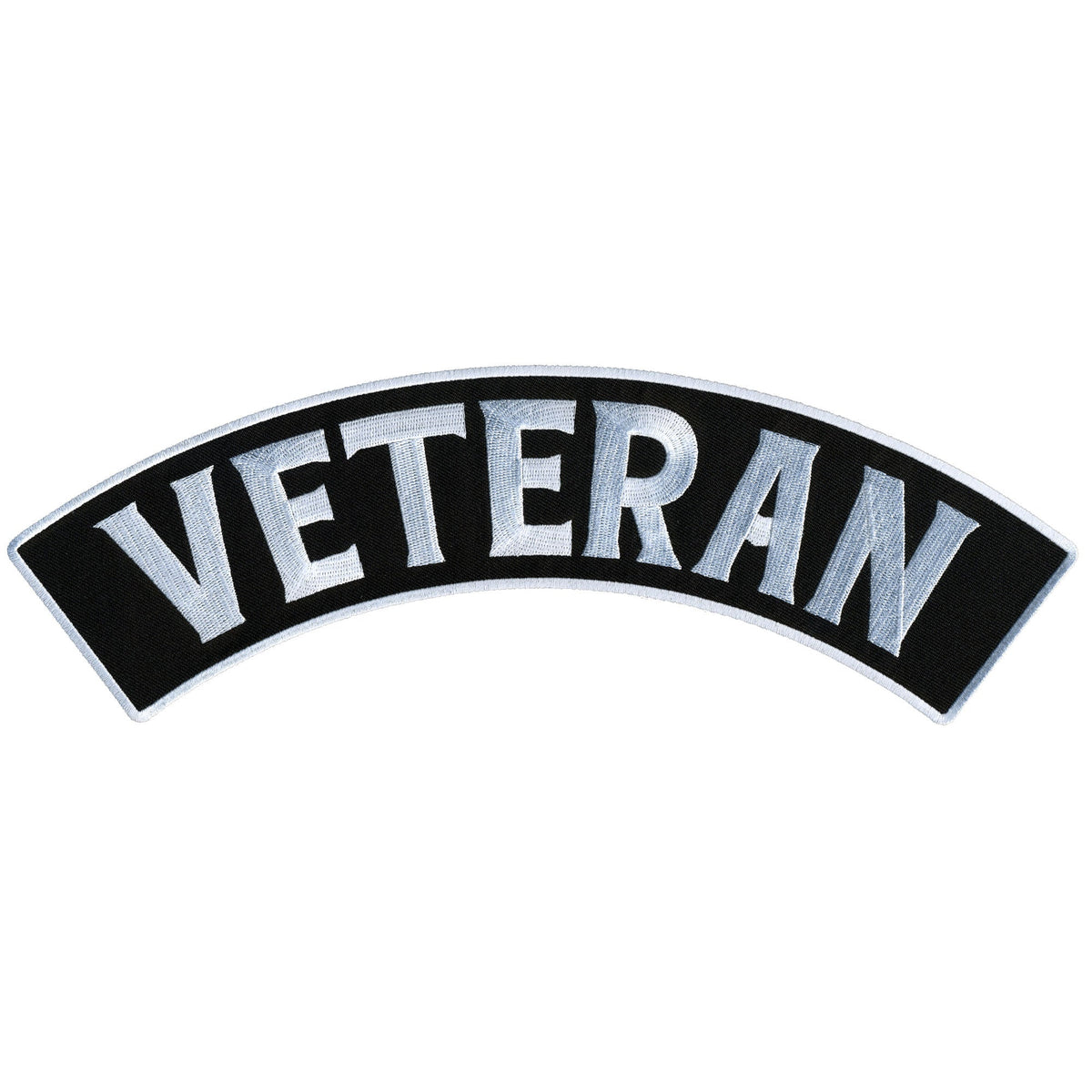 Hot Leathers Veteran 12” X 3” Top Rocker Patch – Pixies Lounge Online