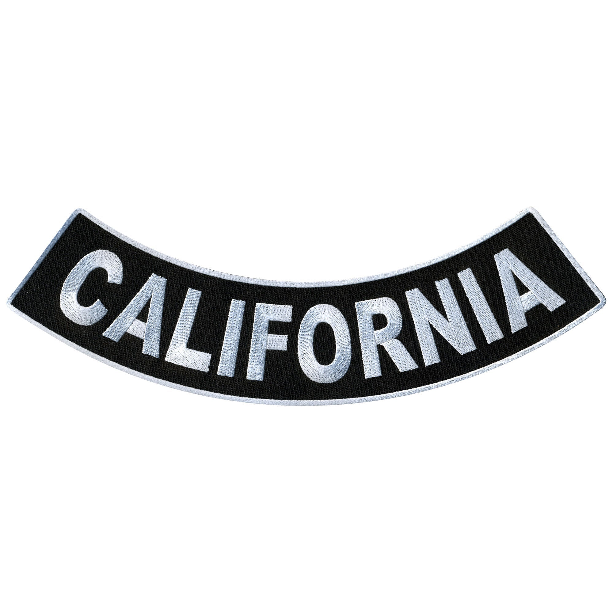 Socal Bottom Rocker Hot Leathers California 12” X 3” Bottom Rocker Patch – Pixies Lounge Online