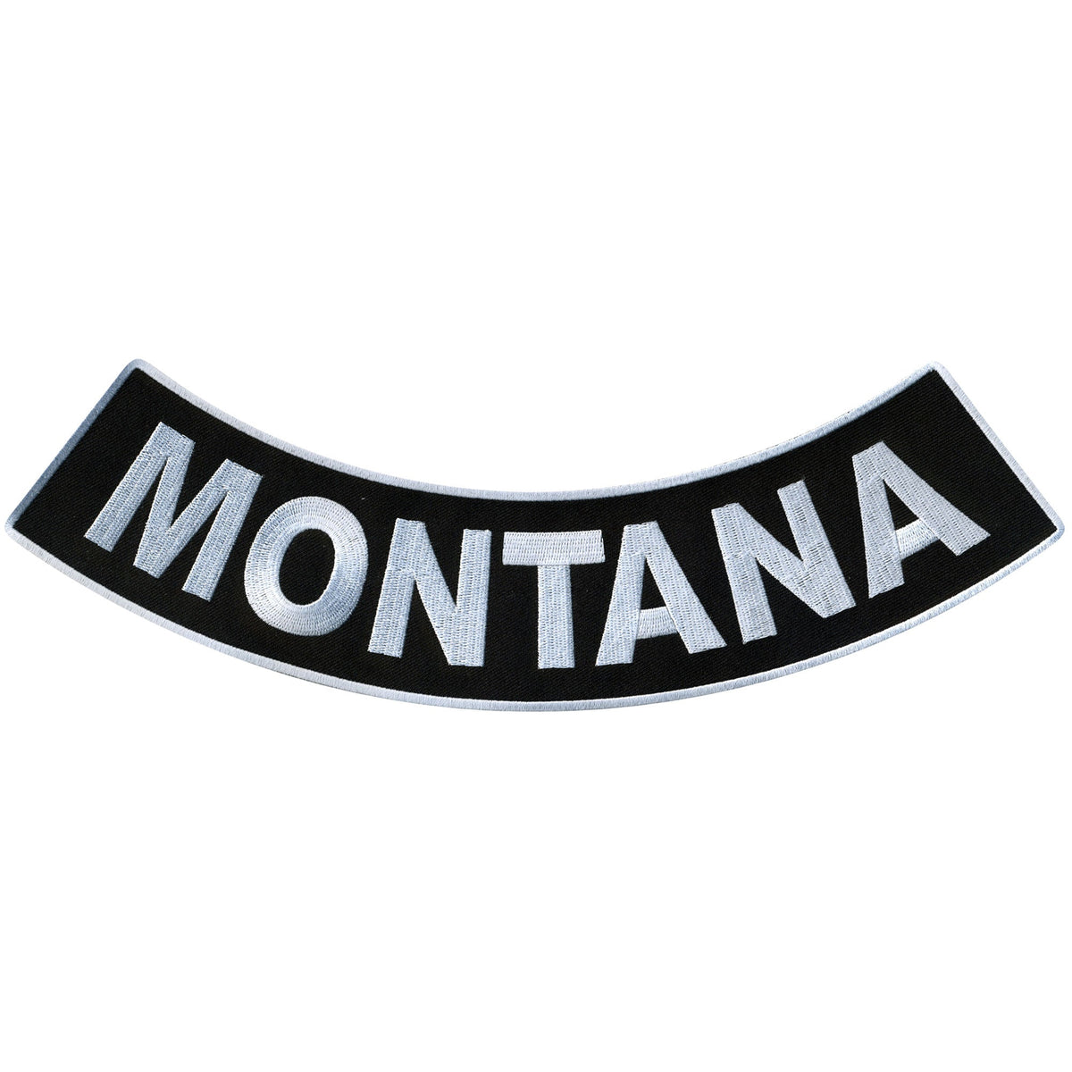 Hot Leathers Montana 12” X 3” Bottom Rocker Patch – Pixies Lounge Online