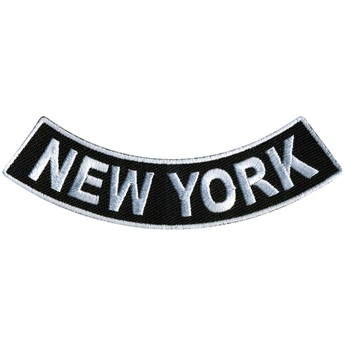 Hot Leathers New York 4” X 1” Bottom Rocker Patch – Pixies Lounge Online
