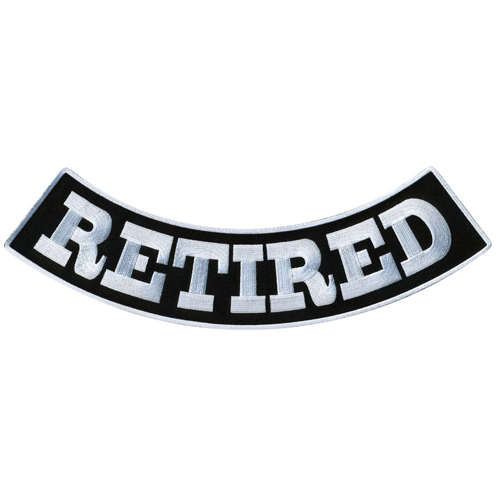 Hot Leathers Retired 12” X 3” Bottom Rocker Patch – Pixies Lounge Online