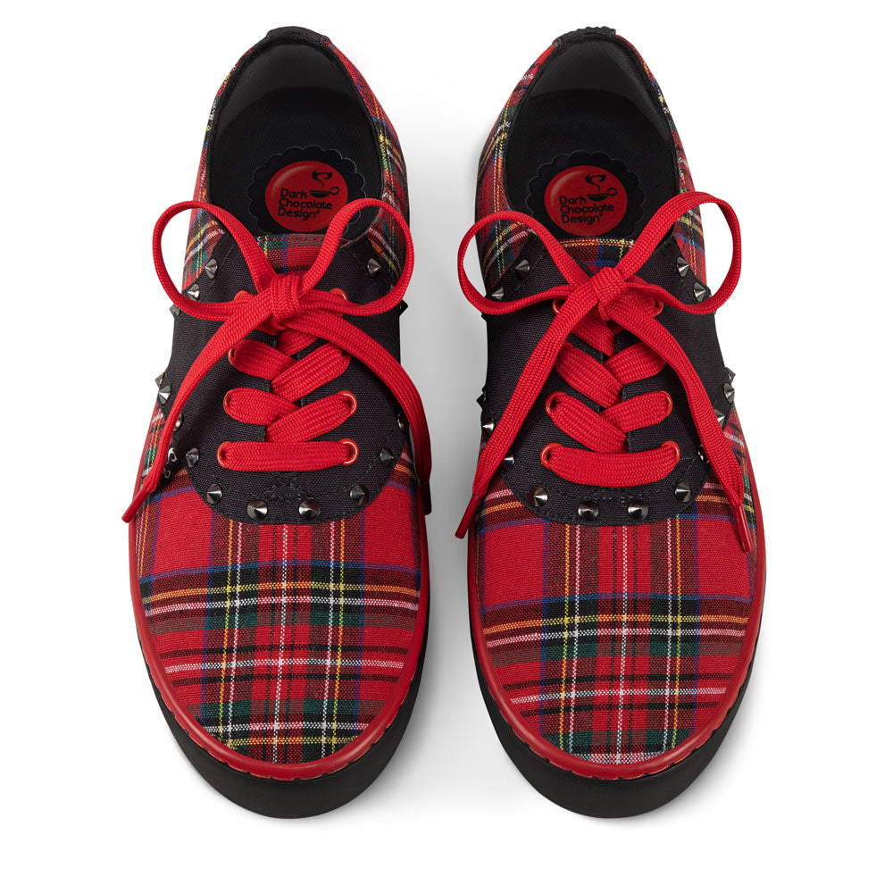 Rebel Tartan Women's Casual Sneakers