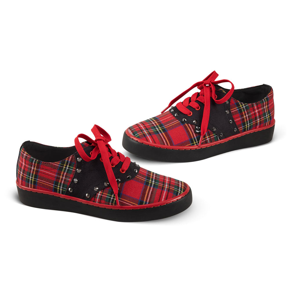 Rebel Tartan Women's Casual Sneakers