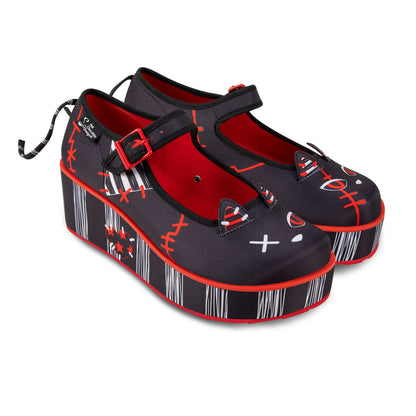 Chocolaticas® Riot Kitty Women's Mary Jane Platform