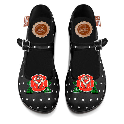Rockabilly Women's Mary Jane Flats