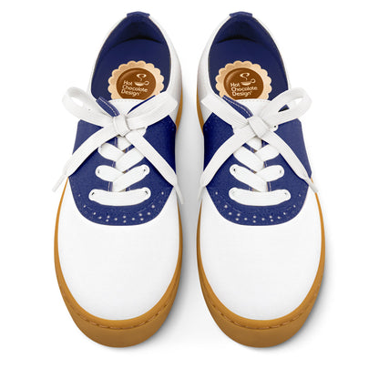 Saddle Blue Women's Casual Sneakers