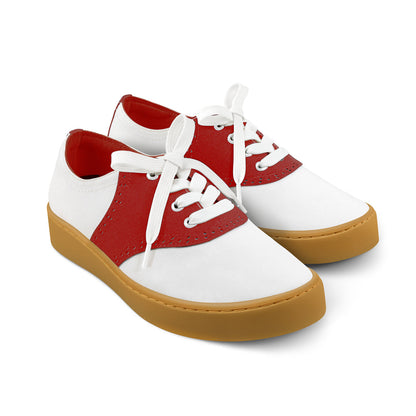 Saddle Red Women's Casual Sneakers