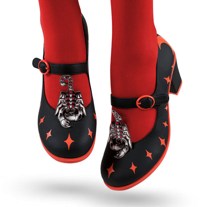 Scorpio Women's Mary Jane Mid Heels