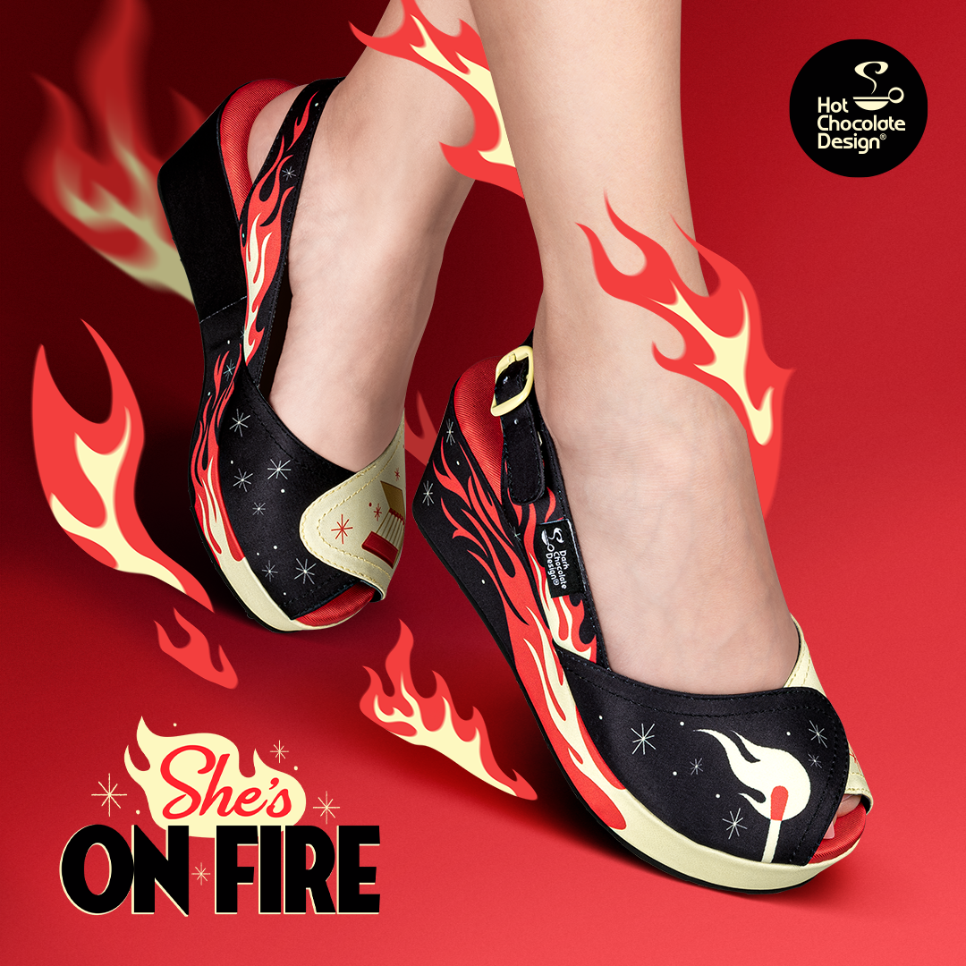 She's On Fire Women's Sandal