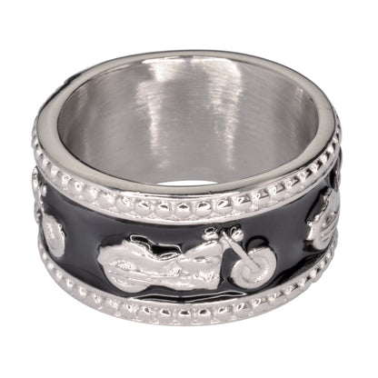SK1727 Motorcycle Bike Ring Stainless Steel Ladies Motorcycle Biker Jewelry
