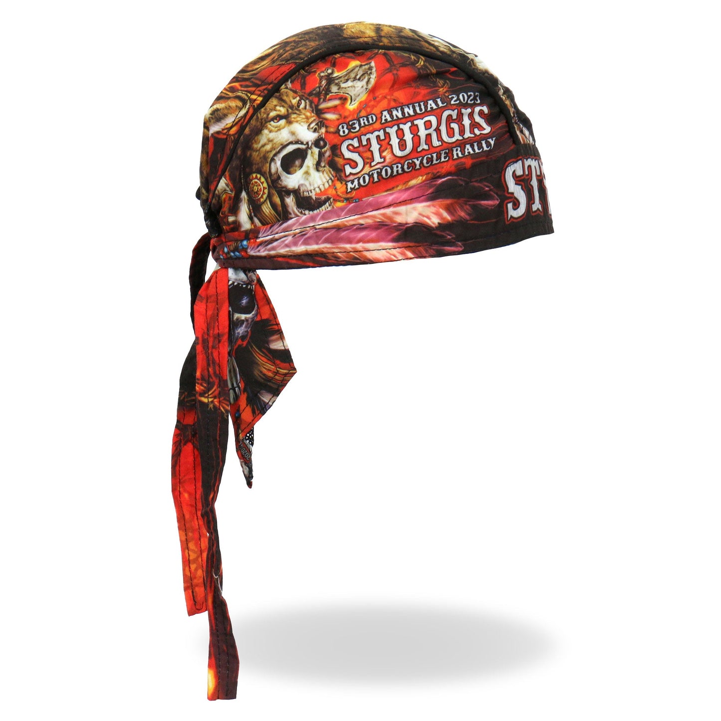 2023 Sturgis Native Wolf Headwrap