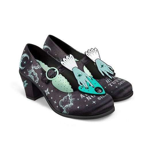 Spirit Board Women's Mary Jane Mid Heels