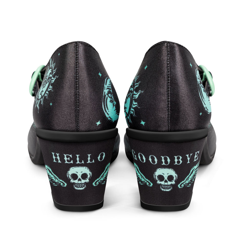 Spirit Board Women's Mary Jane Mid Heels