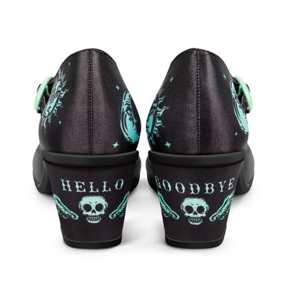 Spirit Board Women's Mary Jane Mid Heels