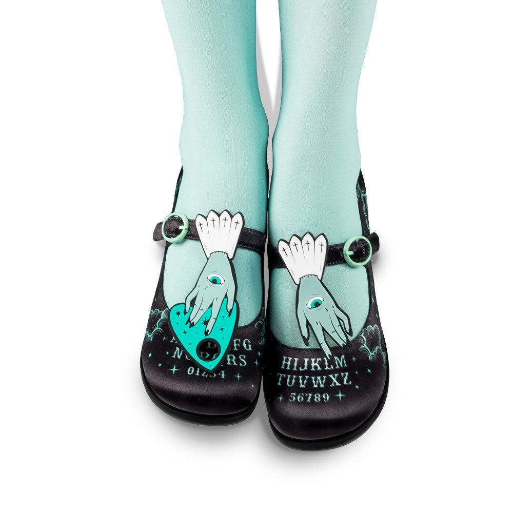 Spirit Board Women's Mary Jane Mid Heels