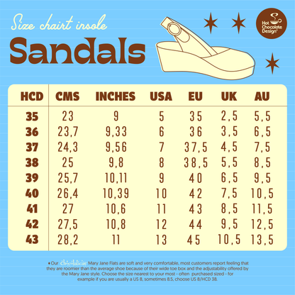Chocolaticas® Queen Bee Women's Sandal