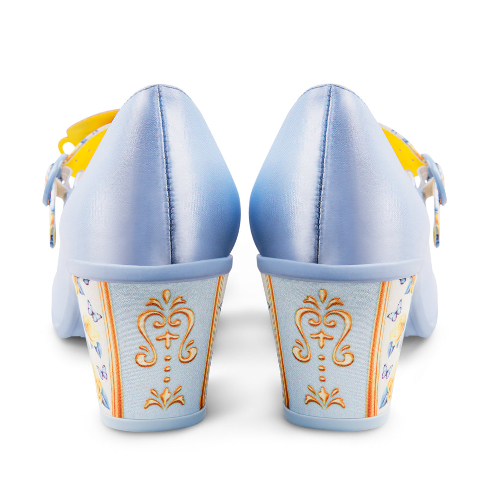 Tea Party Women's Mary Jane Mid Heels