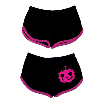 Pink Pumpkin Riot Lounge Shorts