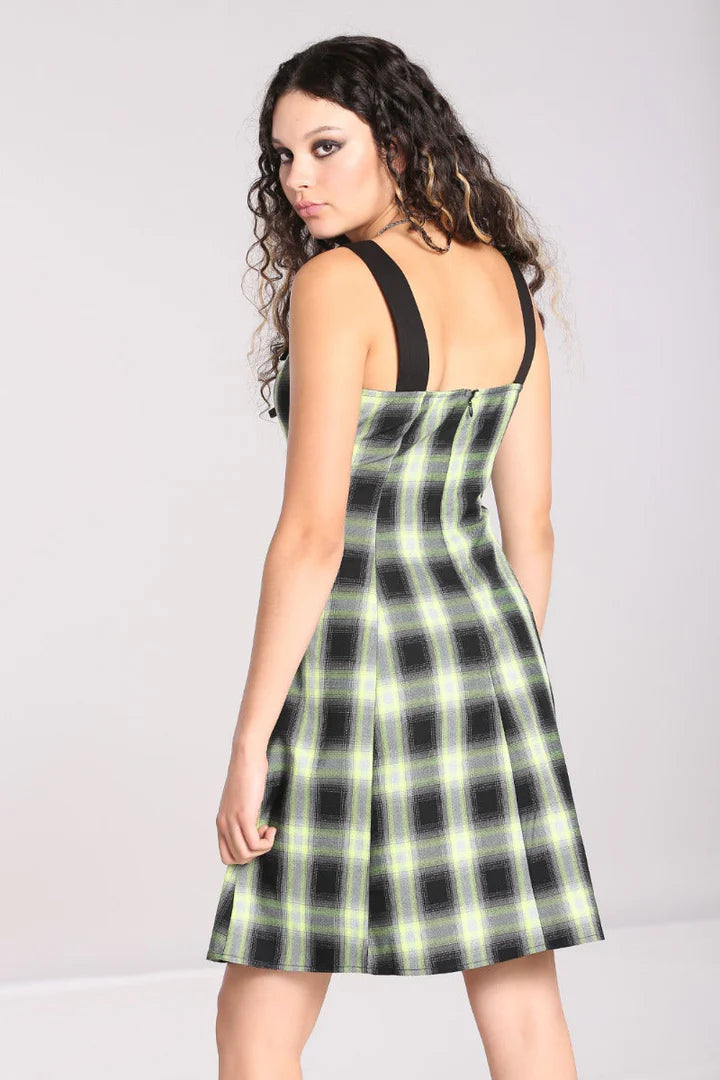 Hell Bunny Tammy Tartan Dress