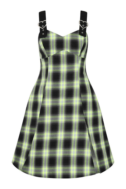 Hell Bunny Tammy Tartan Dress