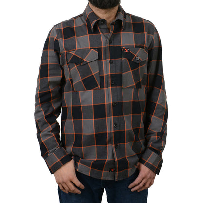 Milwaukee Leather Men's 'Yukon' Mult/Color Long Sleeve Flannel - Cotton Button Up Shirt - MNG11648