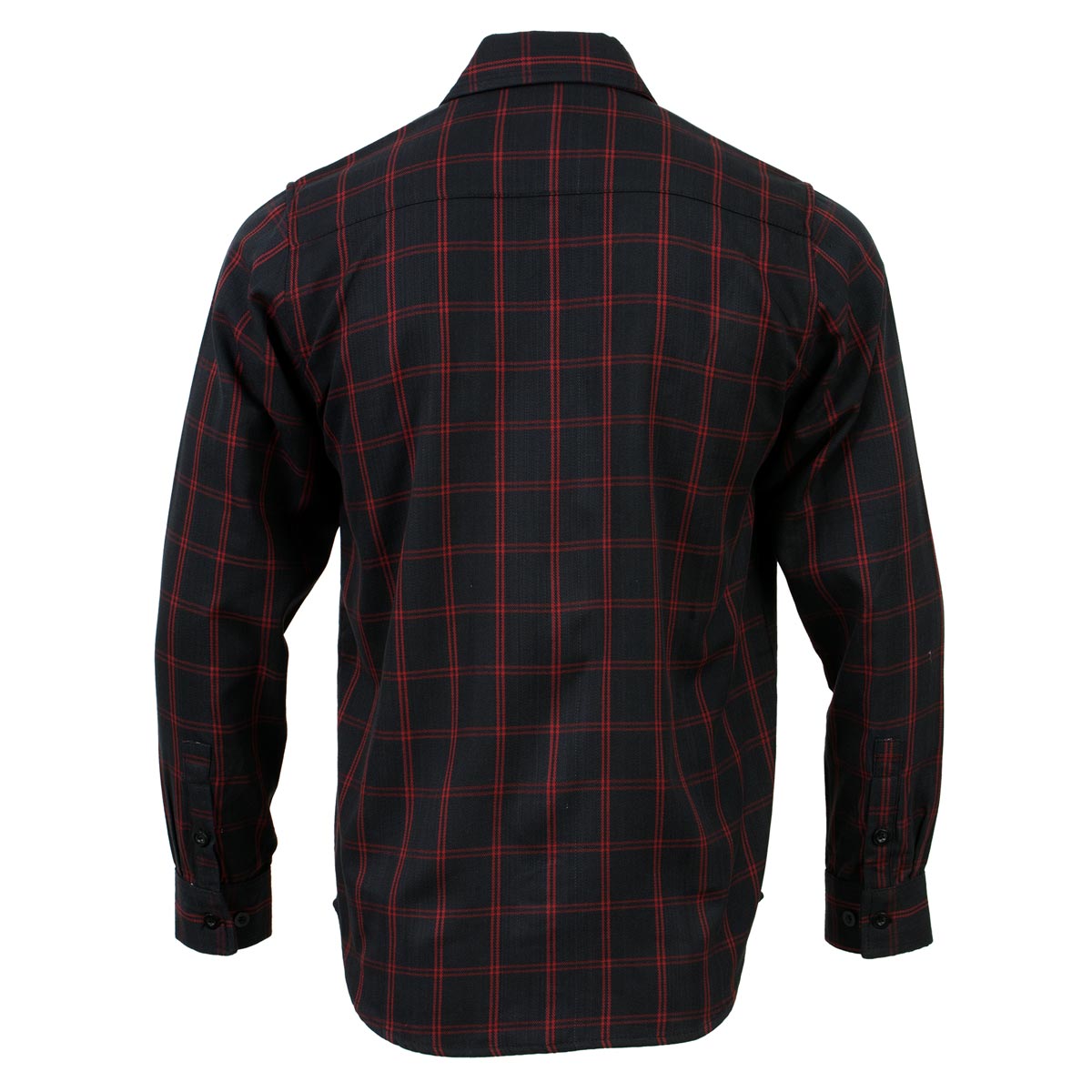 Milwaukee Leather Men's 'Blackhawk' Mult/Color Long Sleeve Flannel - Cotton Button Up Shirt - MNG11665