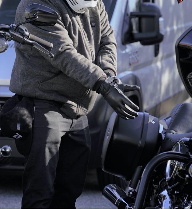 Nexgen Heat MPM1713SET Men's Fiery Grey Heated Sweatshirt Jacket Hoodie for Winter w/Battery Pack